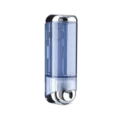 Liquid Soap Dispenser Chrome & Transparent 250ml