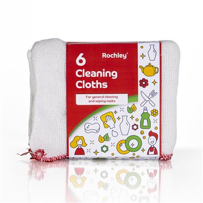6 Cleaning Cloths