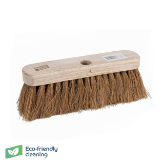 Wooden Broom Soft Coco FSC 10"