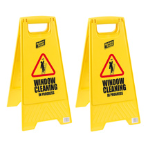 Standard Safety Floor Sign Window Cleaning