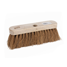 10" Wooden Broom Soft Bristles 