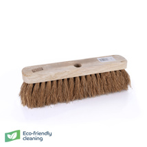 11.5" Flat Wooden Broom Soft & Hole