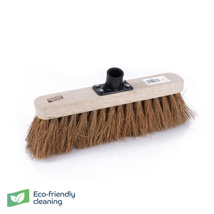 11.5" Flat Wood Broom Soft & Push-fit Socket