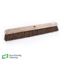 Wooden Broom Platform Stiff Bassine FSC  24"