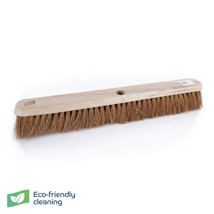 Wooden Broom Platform Soft Coco FSC  24"