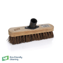 Wooden Deck Scrub Stiff Bassine Plastic Socket FSC