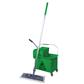 Microspeedy Microfibre Flat Mop Kit Green 20L