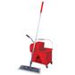 Microspeedy Microfibre Flat Mop Kit Red 20L