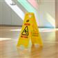 Caution Wet Floor/Clean In Progress Standard Sign