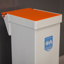 Pedal Bin Enclosed Fire Retardant 18L