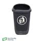50L Recycled Wall Mounted Litter Bin